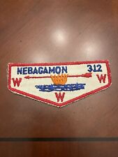 Nebagamon 312 First Flap Boulder Dam Area Council Order of the Arrow BB F1 Oa