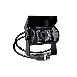 4 PIN Heavy Duty Rear View Reverse Camera 18 IR Waterproof For Truck Caravan Rv - Picture 1 of 24