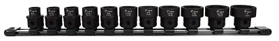 Astro Pneumatic 78211 SAE 1/2" Drive Low Profile Nano Impact Sockets 11 pc
