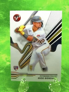 Nick Gonzales RC - 2024 Topps Pristine #128 Pittsburg Pirates Base Rooke Card - Picture 1 of 11