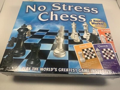 No Stress Chess Board Game - Winning Moves Games (2016) NEW Factory Sealed - Image 1 of 4