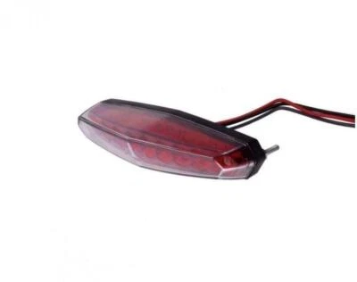 LED Universal Motorrad Rücklicht mit Kennzeichenbeleuchtung E-geprüft - Bild 1 von 4