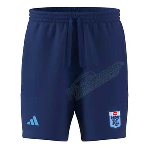 NSW Blues 2025 Men's Running Shorts State of Origin NRL Rugby League by adidas - Picture 1 of 8