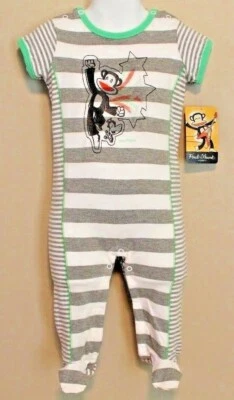 Body con patas para niños 0/3 meses Paul Frank Luxe Julius Monkey 1 pieza mameluco nuevo con etiquetas Foto 1 de 3