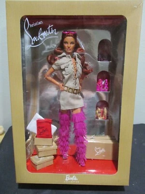 2009 Designer Christian Louboutin "Dolly Forever" Doll RARE NEW GOLD LABEL Mint. - Image 1 of 4