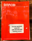 Barco CRM 2032 2632 2650 Monitor Service Manual *Original*