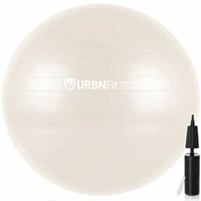 Bola de exercício URBNFit (vários tamanhos) para fitness, cores sortidas, tamanhos  - Imagem 1 de 4