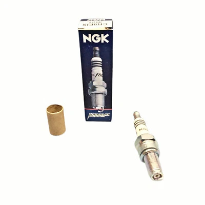 New NGK Iridium IX Spark Plug 1990-2019 Yamaha FX Nytro TT-R250 YZ750R Viper  - Image 1 of 4