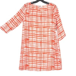 NWT BB Dakota Dress Cottage Boho Retro Coastal Lolita Girly Lined Red White XS - Picture 1 of 7