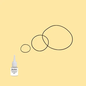 Riemen Öl = Kit 5 für Braun Paximat 1800 Diaprojector - Picture 1 of 5