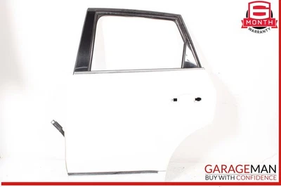 09-17 Audi Q5 SQ5 Panel de marco de puerta exterior trasera izquierda blanco OEM Foto 1 de 4