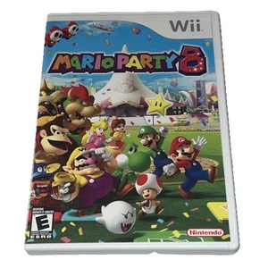 Mario Party 8 (Nintendo Wii, 2006) Video Game Complete w/ Manual CIB Tested - Picture 1 of 5