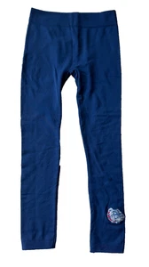 Gonzaga Bulldogs ZAGS Fleece gefütterte Leggings Damen S/M Zoozats navy blau Spike - Bild 1 von 5