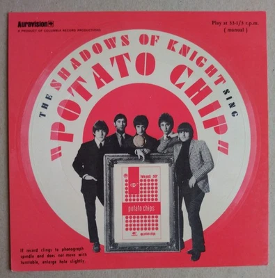 The Shadows Of Knight  Potato Chip 1967  Auravision  5"  Flexi-disc  33 RPM  EX - Image 1 of 2