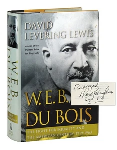 David Levering Lewis / W.E.B Du Bois: The Fight for Equality / Signed First Ed - Picture 1 of 2