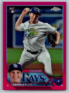 Kevin Kelly 2023 Topps Chrome Update Series Magenta Refractor Rookie /399 USC21 - Picture 1 of 2