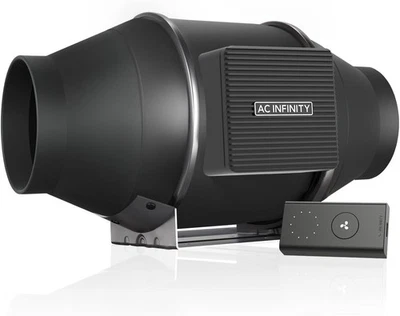 AC Infinity CLOUDLINE S4, Quiet 100mm Inline Duct Fan with Speed Controller - V - Image 1 of 4