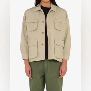 DEUS EX MACHINA Lennie Hemd Button Down hellbraun Hemdjacke Größe 12 - Bild 1 von 12