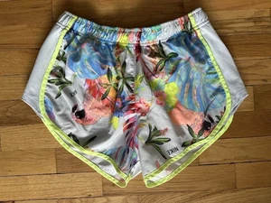 Nike Dri-FIT Tropical Laufshorts Damen S/M Jungle Print Mehrfarbig Gym - Bild 1 von 4