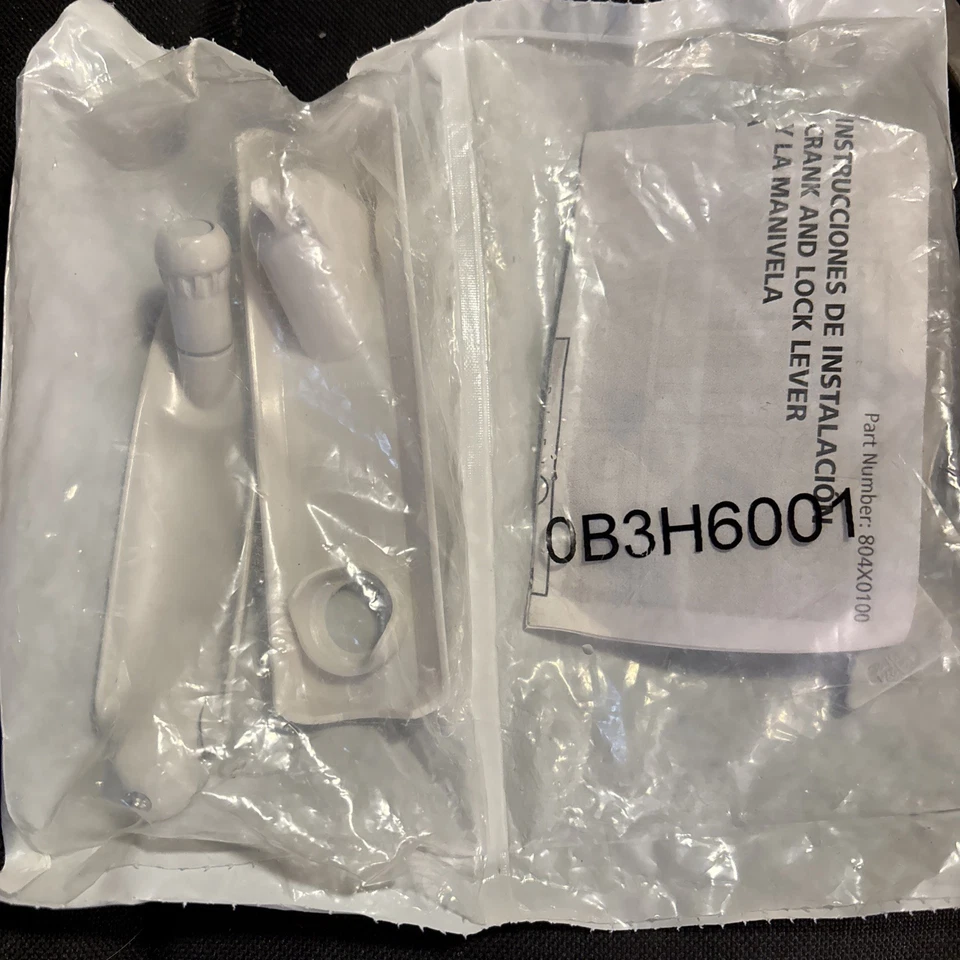 Manivela plegable Pella Operador abatible manivela palanca y cubierta derecha - blanco Foto 1 de 1