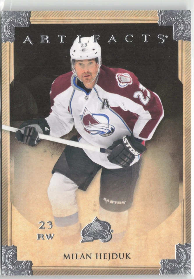 2013-14 Upper Deck Artifacts #69 Milan Hejduk - Image 1 of 2