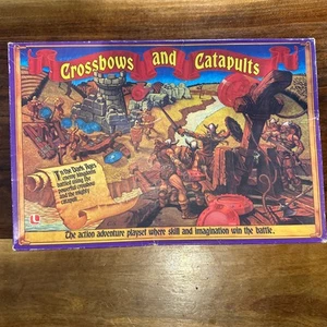 ⭐️ SALE Crossbows & Catapults Vtg 1983 Game Lakeside Incomplete - Picture 1 of 5