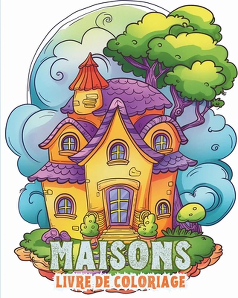 Maisons: Livre de coloriage pour les enfants et les personnes ?g?es: Red?couvrez - Image 1 of 1