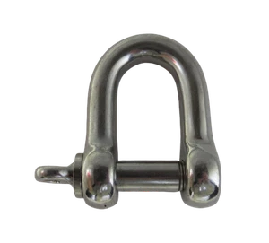 US Stainless Stainless Steel 316 Forged D Shackle Marine Grade M16 Load Rated 2T - Picture 1 of 6
