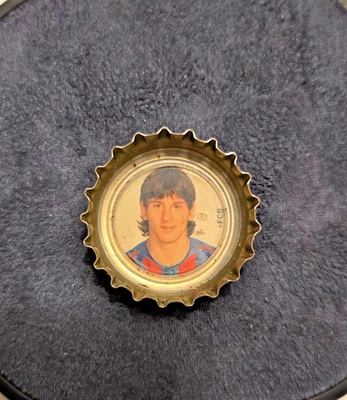 Tapa Coca Cola 2005 Lionel Messi Chapa Barça Coca-Cola tapa botella novato Argentina Foto 1 de 2