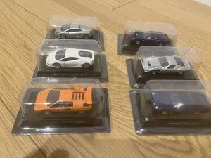 Juego de 6 coches Kyosho Lamborghini 1/64 - Imagen 1 de 9