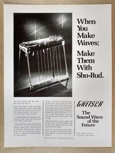 1976 Gretsch Sho-Bud Model 6164 Pedal Steel Guitar vintage print Ad - Picture 1 of 1