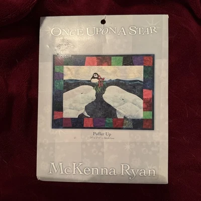 McKenna Ryan Once Upon A Star Quilt Patterns Block Two UNCUT Puffer Up - Image 1 of 3