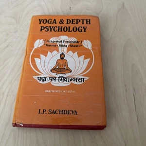 Yoga and depth psychology SACHDEVA 1st Edition 1978 - Picture 1 of 4