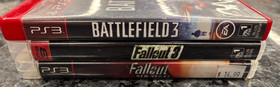 Video Game Lot - PlayStation 3 - Fallout + Battlefield - ON SALE !!