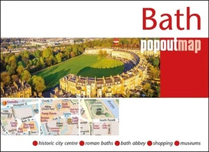 Bath PopOut Map by PopOut Maps Folded Book - Picture 1 of 1