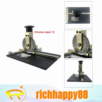 Manual Metal Plate Stamping Marking Machine Dog Tag Deboss Embossing Machine - Image 1 of 4