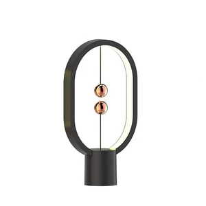 Small Table Lamp - Mini Balance Bedside Nightstand Plug in Night Light for Ho... - Picture 1 of 7