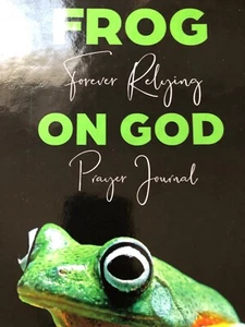 Frog  Forever Relying On God/pen Journal - Picture 1 of 1