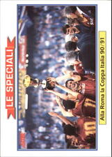 1991-92 Score Italian #434 Alla Roma Coppa Italia 90/91