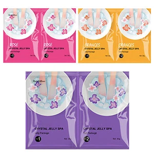 Crystal Jelly Spa Foot Soak Jelly Foot Soak Relieve Physical Fatigue Foot Care - Foto 1 di 13