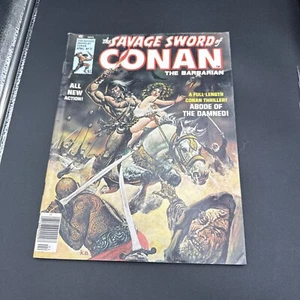 SAVAGE SWORD of CONAN # 11 MARVEL COMICS MAGAZINE April 1976 ROBERT E HOWARD - Picture 1 of 5