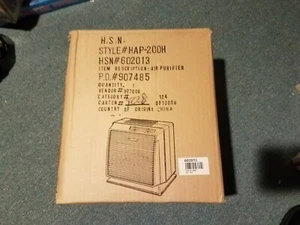 Home Shopping Network HSN HAO 200H, 602013, 907008 Air Purifier -- Sealed Box - Picture 1 of 4