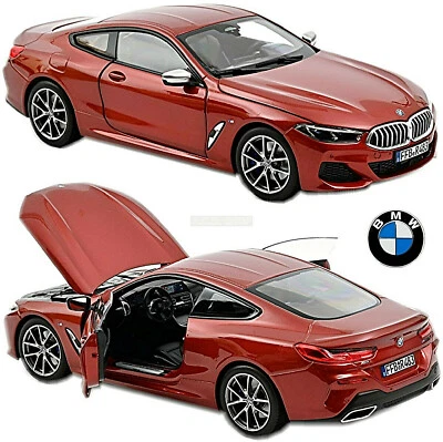 BMW 8 Series 850i Coupé G15 2018-21 Naranja Metálico 1:18 Norev 183285 - Imagen 1 de 3