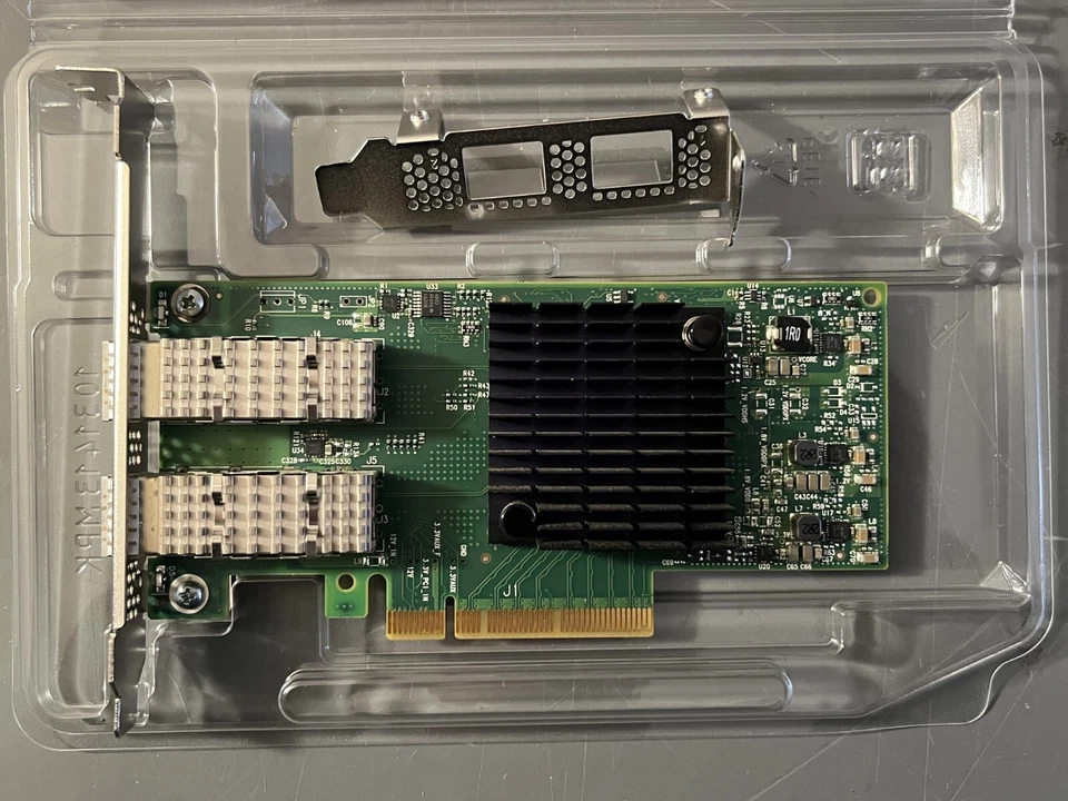 🔥🔥🔥 MCX4121A-ACAT Mellanox CX4121A ConnectX-4 25GbE 2 Port SFP28 Network card - Image 1 of 2