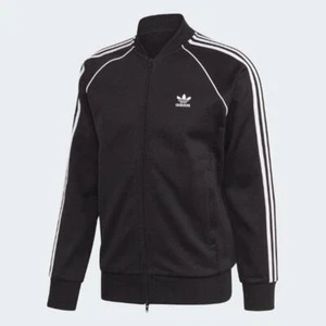 adidas Originals Adicolor Classics Primeblue SST Track Jacket Men's M Black NWT - Picture 1 of 2