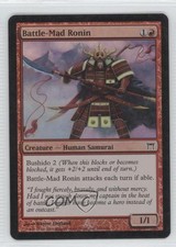 2004 Magic: The Gathering - Champions of Kamigawa Foil Battle-Mad Ronin #156 1i3