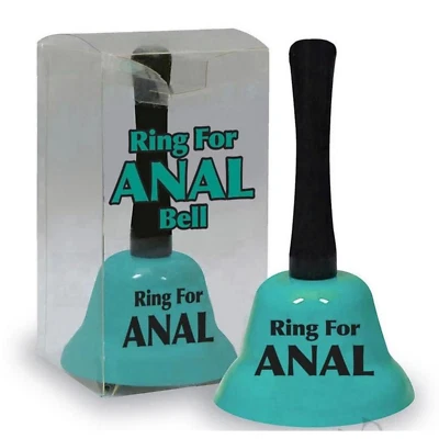 Divertido anillo llamativo campana mordaza novedad regalo despedida de soltera suministros  Foto 1 de 4