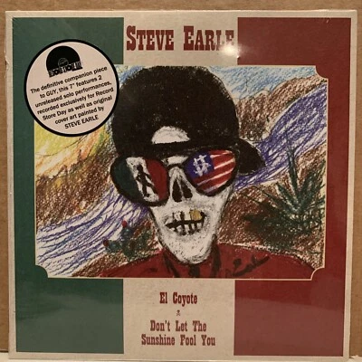 Steve Earle, “El Coyote” & “Don’t Let The Sunshine Fool You”, Exclusive RSD 2019 - Image 1 of 2