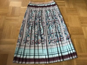 “ Darling Harbour“ Damen Rock Plissee Muster Druck Bunt Gr.38 NEU - Bild 1 von 5
