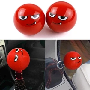 Red Devil Halloween Monster Resin Gear Knob M8x1.25, M10x1.25, M10x1.5 M12x1.25 - Picture 1 of 3